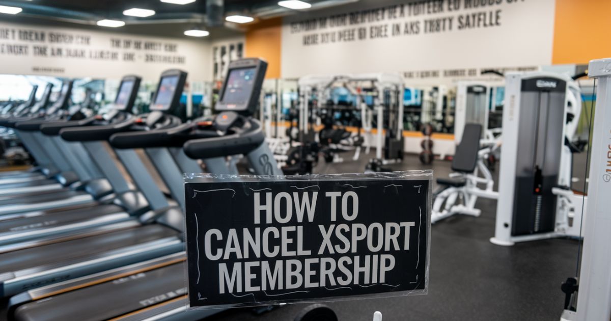 How To Cancel XSport Membership